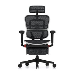 כיסא גיימינג ארגונומי קומפורט לבן Ergohuman Ultra Gaming רהיטי קיסר – 