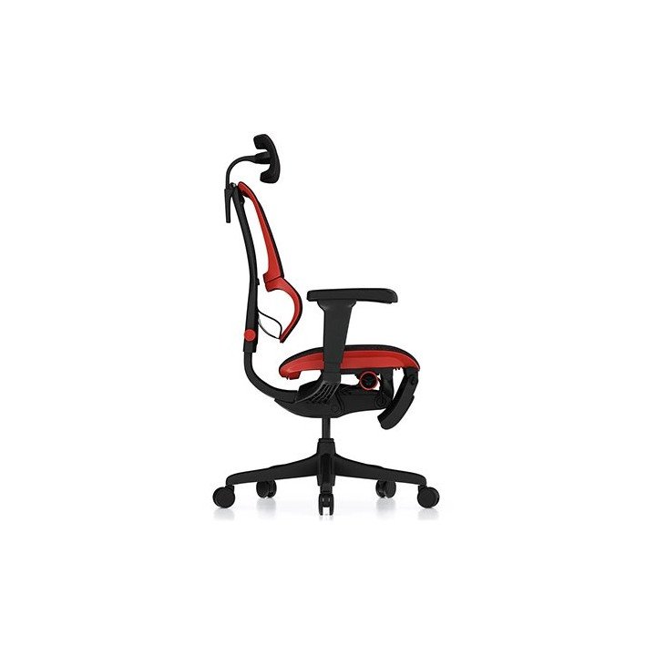 כיסא גיימינג רשת ארגונומי אדום Mirus Ultra רהיטי קיסר – משלוח חינם