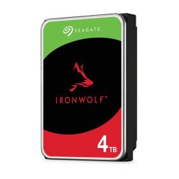 דיסק קשיח Seagate Ironwolf – נפח 4TB – מטמון 256MB – סל''ד 5400RPM – ד