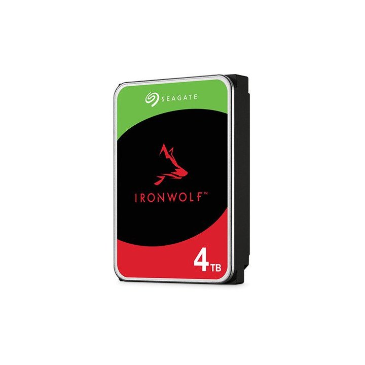 דיסק קשיח Seagate Ironwolf – נפח 4TB – מטמון 256MB – סל''ד 5400RPM – ד