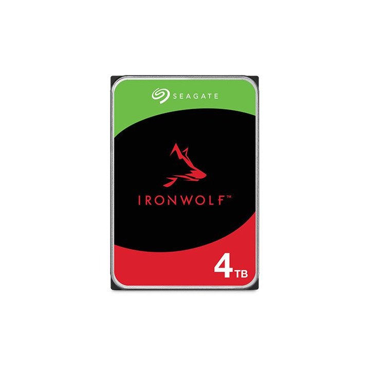 דיסק קשיח Seagate Ironwolf – נפח 4TB – מטמון 256MB – סל''ד 5400RPM – ד