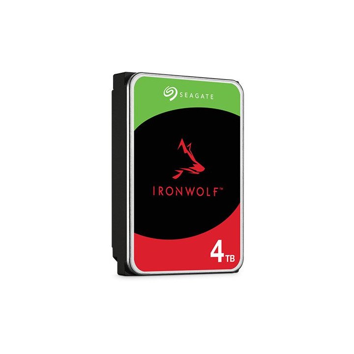 דיסק קשיח Seagate Ironwolf – נפח 4TB – מטמון 256MB – סל''ד 5400RPM – ד