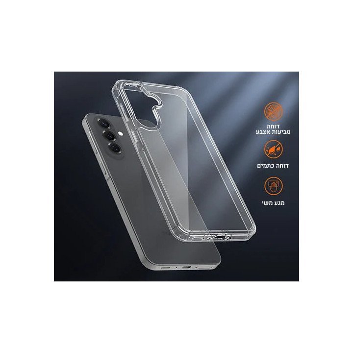 מגן לטלפון סמסונג גלקסי Samsung Galaxy A37 שקוף מבית Super Mobile
