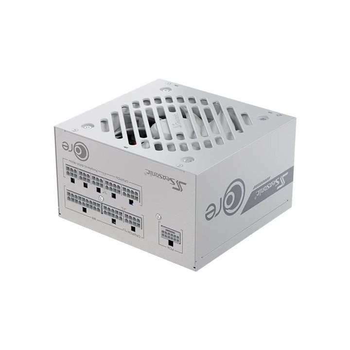 ספק כוח למחשב מודולרי Seasonic CORE GX White ATX 3.1 – הספק 850W – נצי