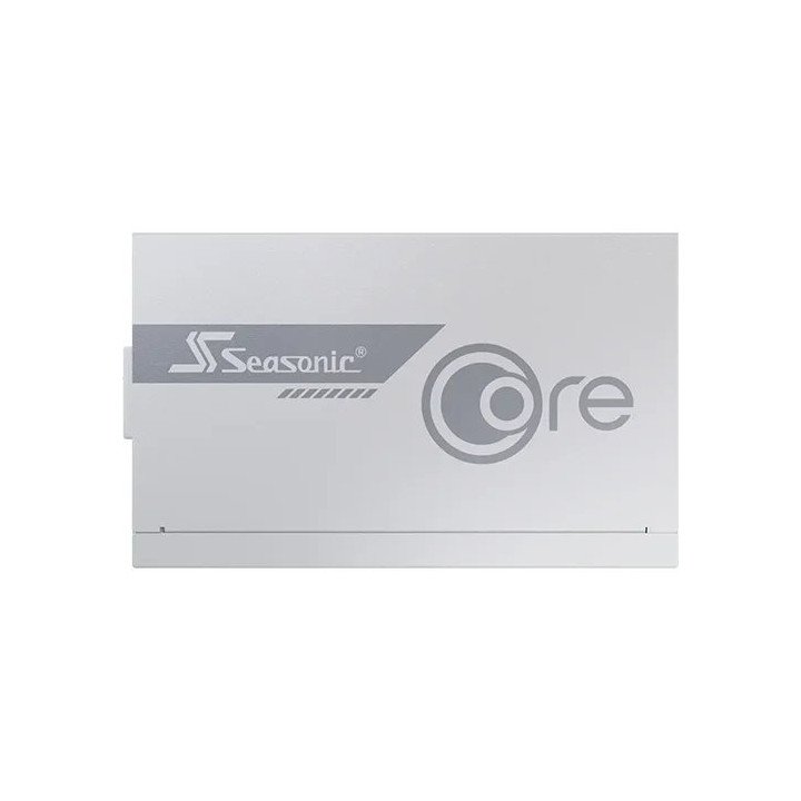 ספק כוח למחשב מודולרי Seasonic CORE GX White ATX 3.1 – הספק 850W – נצי