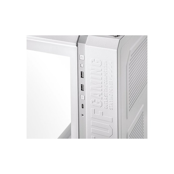 מארז מחשב ASUS TUF Gaming GT502 PLUS – תאורת ARGB – צבע לבן