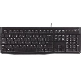 מקלדת למחשב לוגיטק Logitech K120 עברית אנגלית