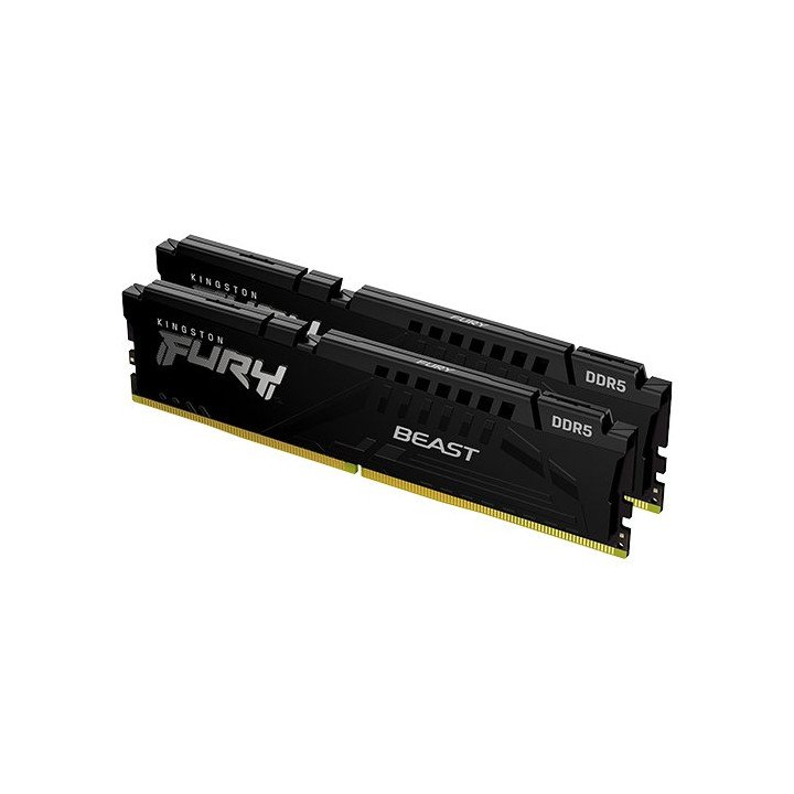 זכרון למחשב Kingston Fury Beast DDR5 – מהירות 5600MT/s – נפח 2x32GB – 
