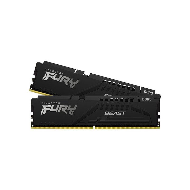 זכרון למחשב Kingston Fury Beast DDR5 – מהירות 5600MT/s – נפח 2x32GB – 