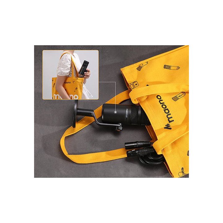 מיקרופון דינמי לפודקאסט עם חיבור Maono PD100 XLR