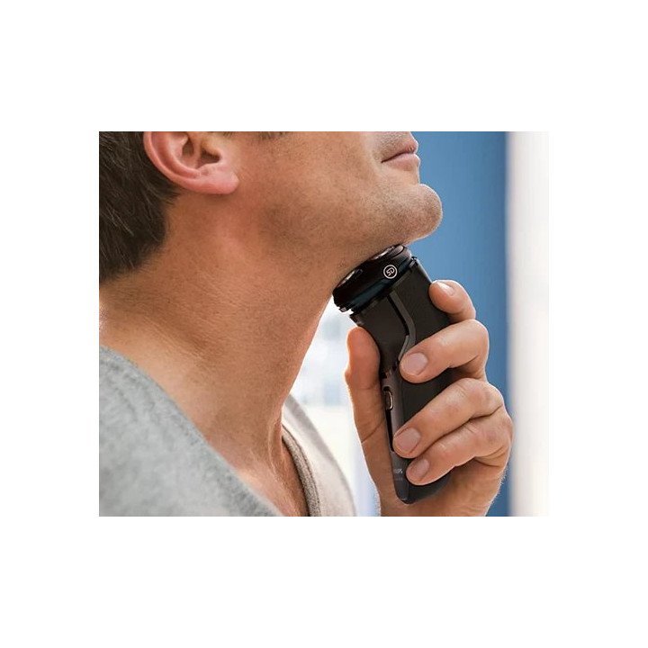 מכונת גילוח פיליפס PHILIPS Shaver 3000 Series S3230/52 לשימוש רטוב ויב