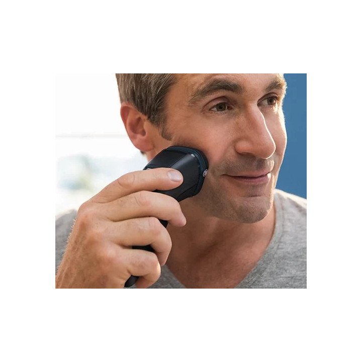 מכונת גילוח פיליפס PHILIPS Shaver 3000 Series S3230/52 לשימוש רטוב ויב
