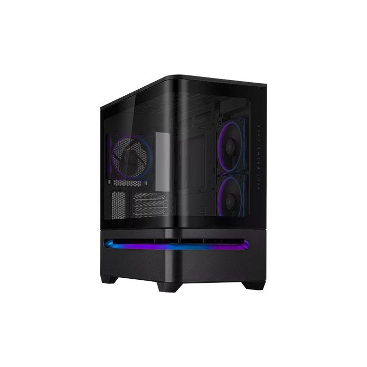 מארז מחשב ASUS Prime AP202 ARGB – תאורת ARGB – צבע שחור