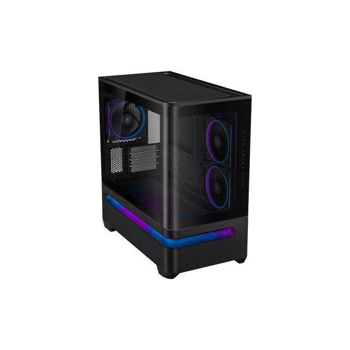 מארז מחשב ASUS Prime AP202 ARGB – תאורת ARGB – צבע שחור