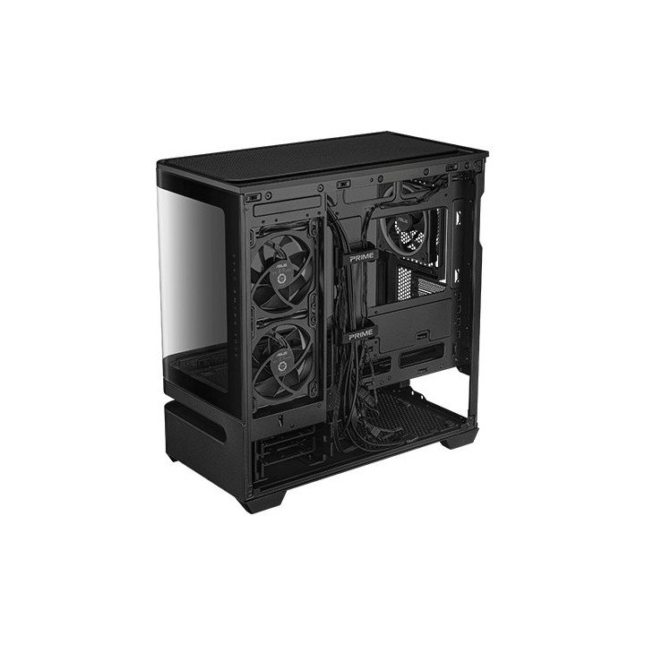 מארז מחשב ASUS Prime AP202 ARGB – תאורת ARGB – צבע שחור