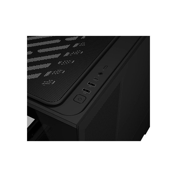 מארז מחשב ASUS Prime AP202 ARGB – תאורת ARGB – צבע שחור