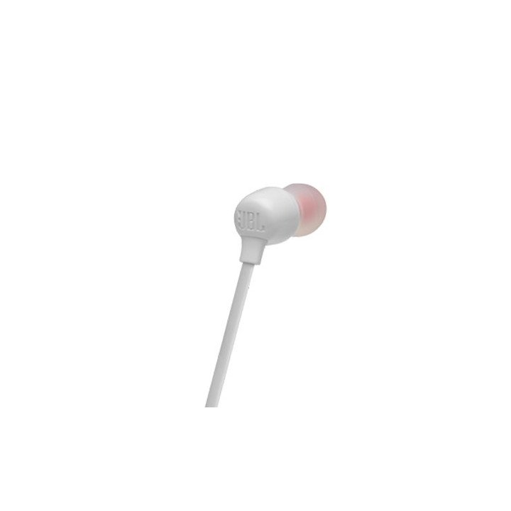 אוזניות JBL אלחוטיות Tune 125BT בצבע לבן