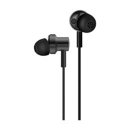 אוזניות חוטיות שיאומי Xiami Mi Dual Driver In-Ear בצבע שחור
