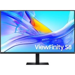 מסך מחשב מקצועי 36.5 אינץ Samsung ViewFinity S8 S80UD 4K UHD HDR10 USB