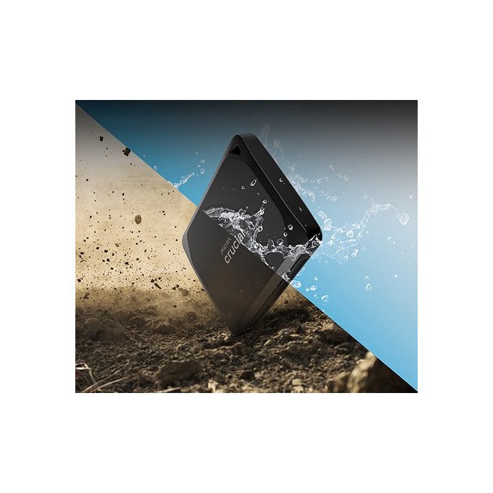 כונן SSD חיצוני נייד Crucial X10 Pro – נפח 1TB – ממשק USB-C 20Gbps – צ