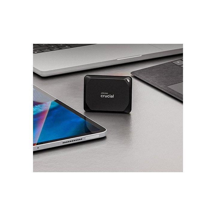 כונן SSD חיצוני נייד Crucial X10 Pro – נפח 1TB – ממשק USB-C 20Gbps – צ
