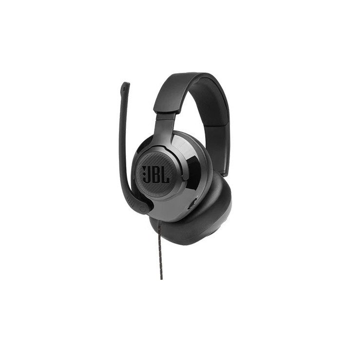 אוזניות JBL גיימינג חוטיות Quantum 200 בצבע שחור