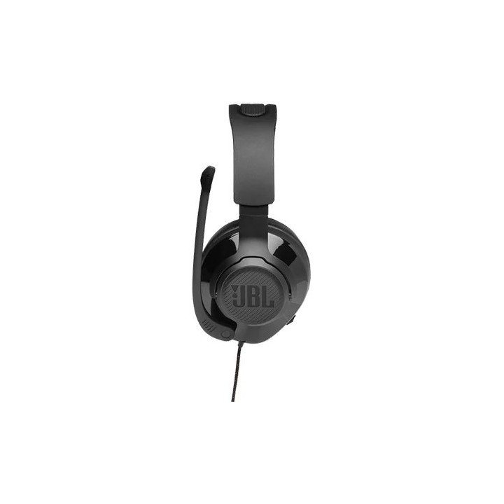 אוזניות JBL גיימינג חוטיות Quantum 200 בצבע שחור