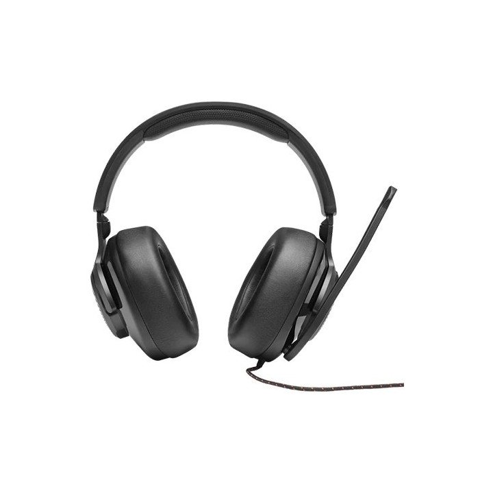 אוזניות JBL גיימינג חוטיות Quantum 200 בצבע שחור