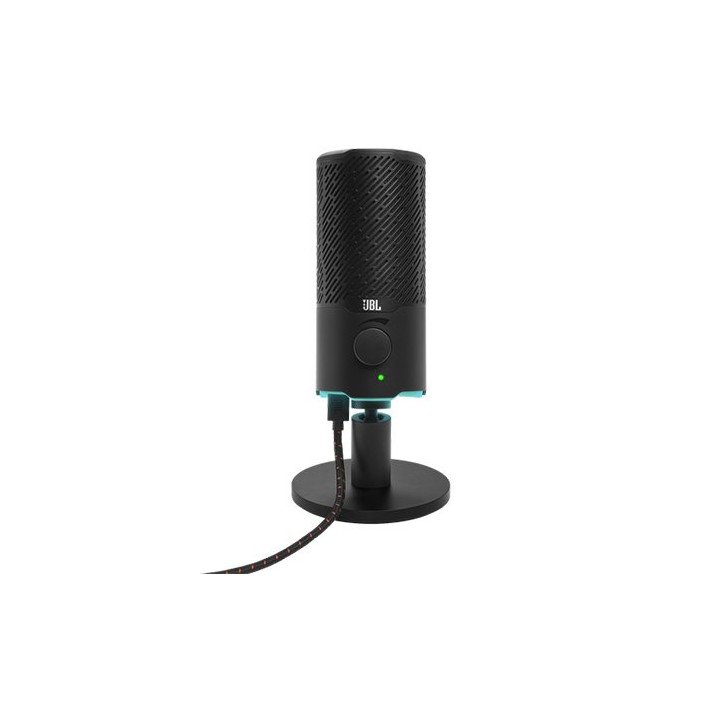 מיקרופון גיימינג JBL Quantum Stream – תאורת RGB – חיבור USB – בורר וול