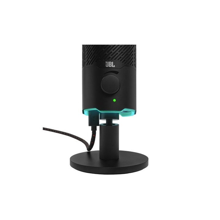 מיקרופון גיימינג JBL Quantum Stream – תאורת RGB – חיבור USB – בורר וול