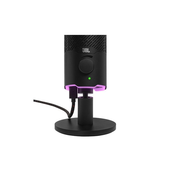 מיקרופון גיימינג JBL Quantum Stream – תאורת RGB – חיבור USB – בורר וול