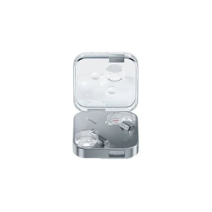 אוזניות אלחוטיות נוטינג NOTHING Ear (3) TWS עם ANC אדפטיבי – צבע לבן