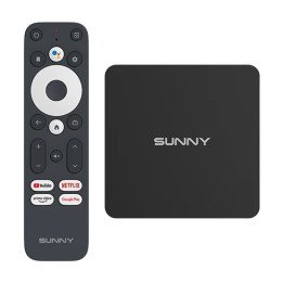 סטרימר SUNNY K4 SN02BOX01 – מערכת Android TV 11 – נפח 8GB – זכרון 2GB 