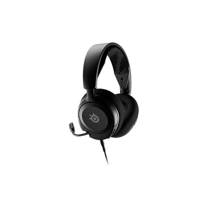 מציאון - אוזניות גיימינג עם מיקרופון Steelseries Arctis Nova 1 בצבע שח