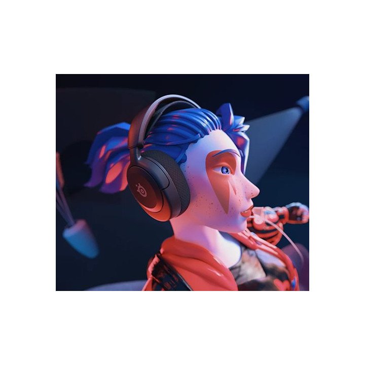 מציאון - אוזניות גיימינג עם מיקרופון Steelseries Arctis Nova 1 בצבע שח