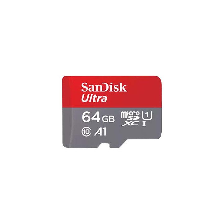 כרטיס זכרון SanDisk Ultra Micro SDXC UHS-I - דגם SDSQUAC-064G - נפח 64
