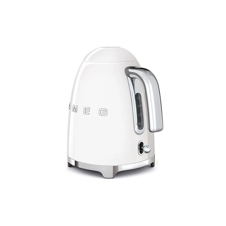 קומקום חשמלי סמג  1.7 ליטר Smeg KLF03WHEU בסגנון רטרו בצבע לבן