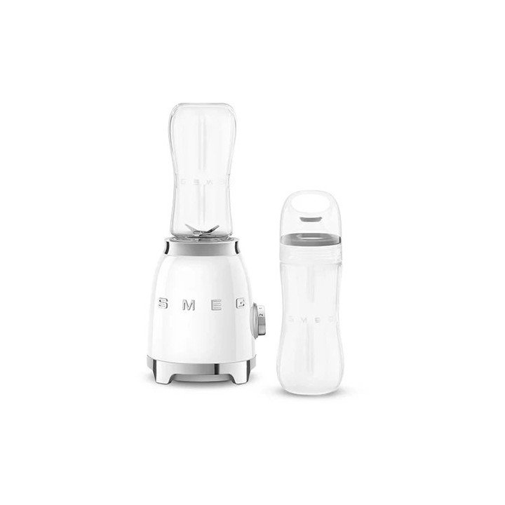 מיני בלנדר סמאג בעיצוב רטרו 2X600 מ''ל Smeg To-Go Retro PBF01WHEU בצבע