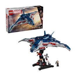 לגו מטוס מארוול הנוקמים LEGO Marvel Quinjet מהסרט Avengers: Age of Ult