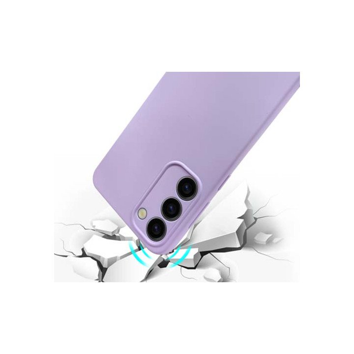 מגן לטלפון סמסונג גלקסי Samsung S23 Plus סיליקון סגול Super Mobile