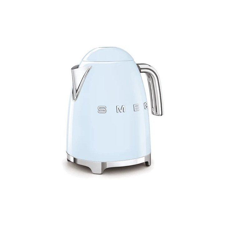 קומקום חשמלי סמג  1.7 ליטר Smeg KLF03PBEU בסגנון רטרו בצבע תכלת