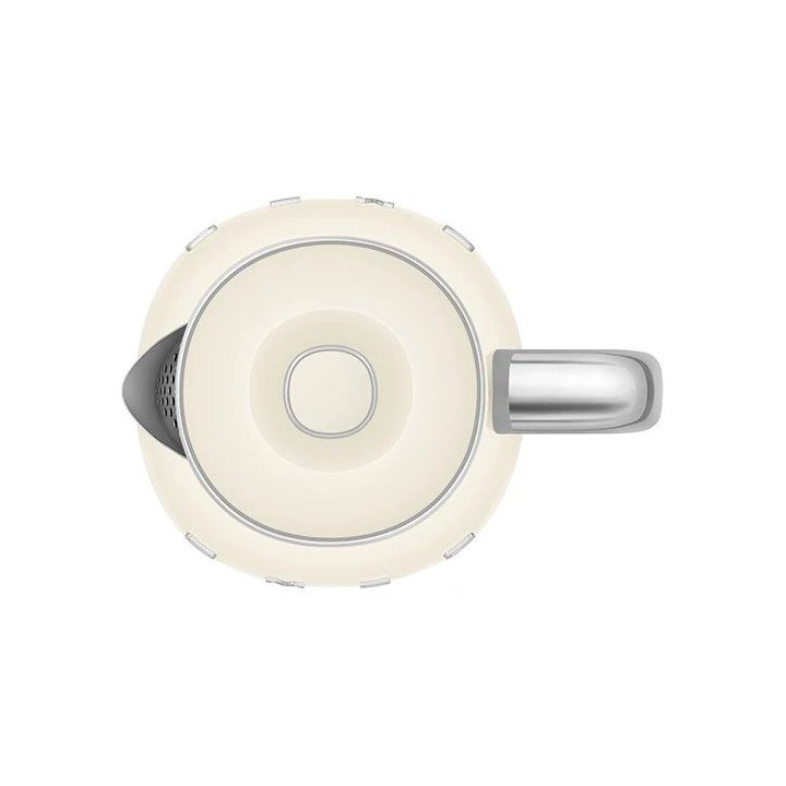 קומקום חשמלי סמג  0.8 ליטר Smeg KLF05CREU בסגנון רטרו בצבע קרם