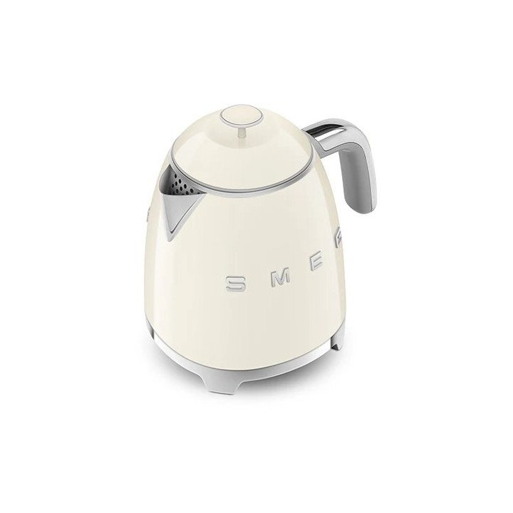 קומקום חשמלי סמג  0.8 ליטר Smeg KLF05CREU בסגנון רטרו בצבע קרם