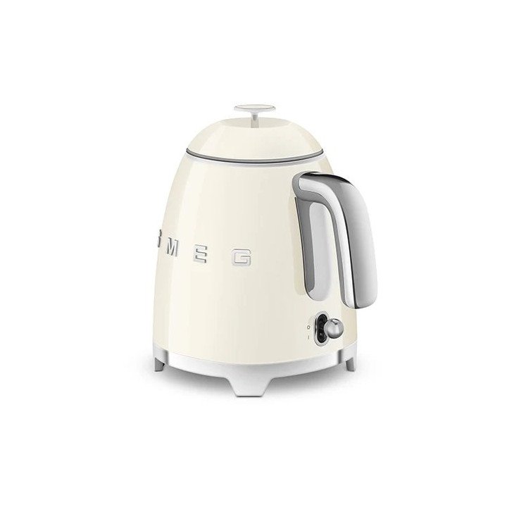 קומקום חשמלי סמג  0.8 ליטר Smeg KLF05CREU בסגנון רטרו בצבע קרם
