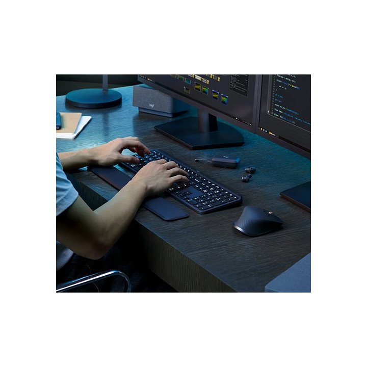מציאון - מקלדת אלחוטית לוג'יטק מוארת Logitech MX Keys S Bluetooth Mult