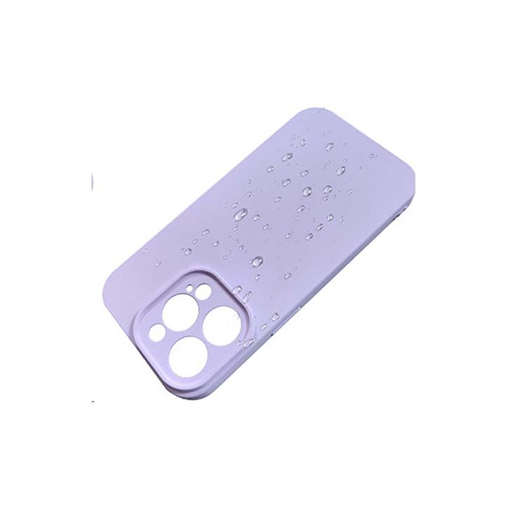 מגן לאייפון iPhone 14 Pro Max סיליקון סגול Super Mobile