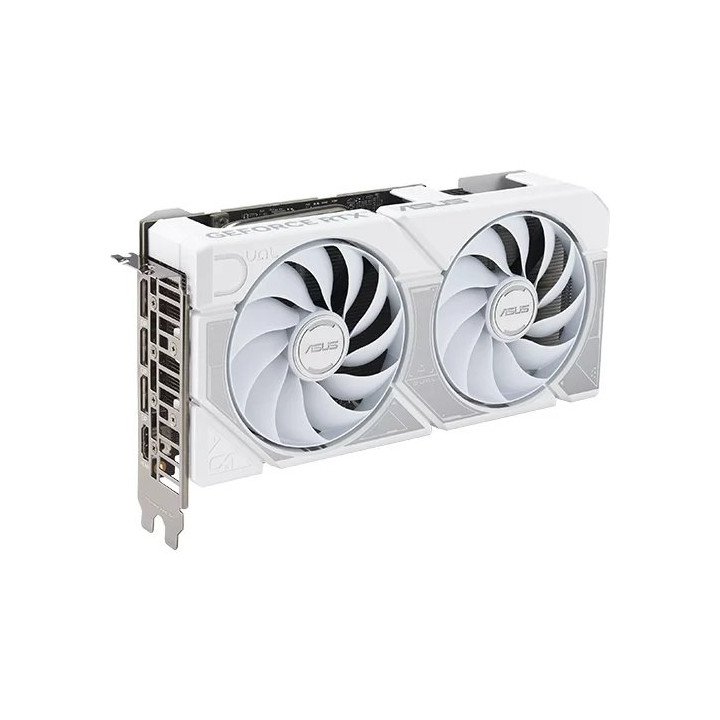 כרטיס מסך ASUS Dual GeForce RTX 5060 Ti 8GB GDDR7 White OC Edition