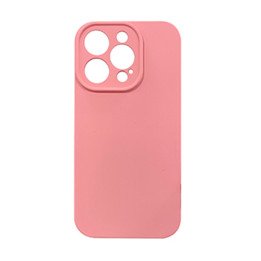 מגן לאייפון iPhone 14 Pro Max סיליקון ורוד Super Mobile