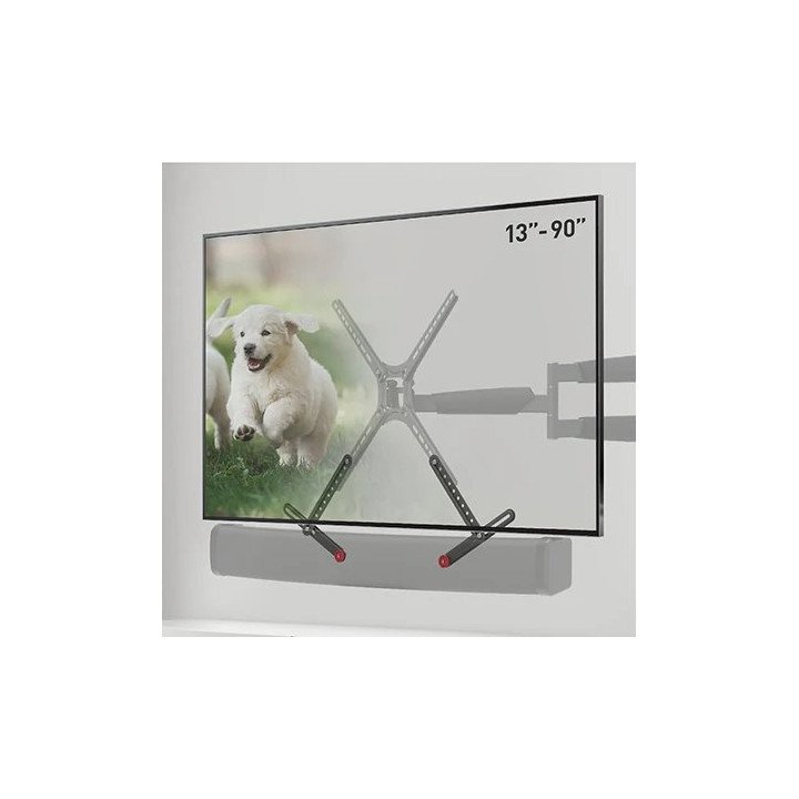 זרוע ברקן לסאונד בר עד 8.5 קילו E820 בצבע שחור