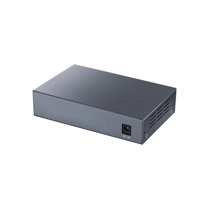 מתג לא מנוהל Cudy GS1005P 5-GbE PoE+ Switch – עם חיבורי Uplink GbE – ה